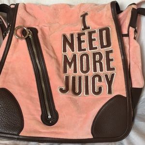 VINTAGE JUICY SCHOOL SADDLE BAG SATCHEL